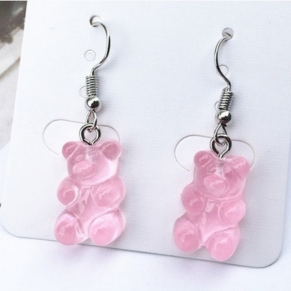 Faux Gummy Bear Earrings - Picture 8 of 10